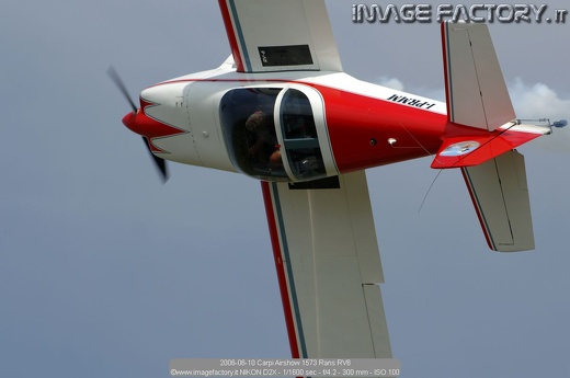 2006-06-10 Carpi Airshow 1573 Rans RV6